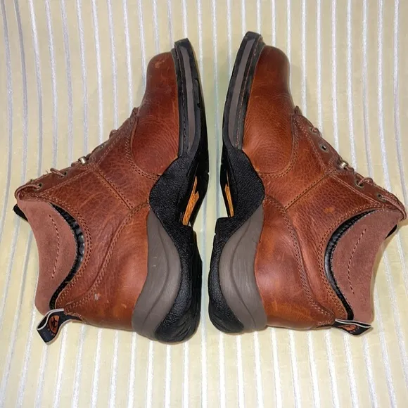 Ariat Brown Leather Lace Up Ankle Work Boots 6.5B B STEEL TOE #31460