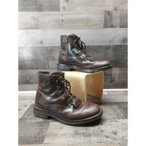 Ariat Brown Leather Lace Up Work/Western Boots Size 5.5