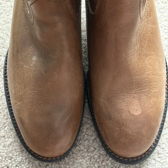 ARIAT Heritage Roper Western Leather Boots Round Toe Distressed Women’s 6.5