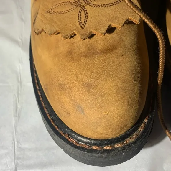 ARIAT MENS (WOMENS) LEATHER PERFORMANCE WORK BOOTS  ATS. ATSM F2892-11EH US 8D