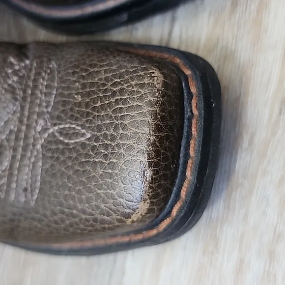 Ariat Orange Kid's Work VentTEK Boots Size 13