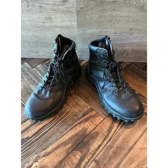 Ariat Propper Men’s 10 Black Combat Boots Work Wear Farm Country Western Outdoor