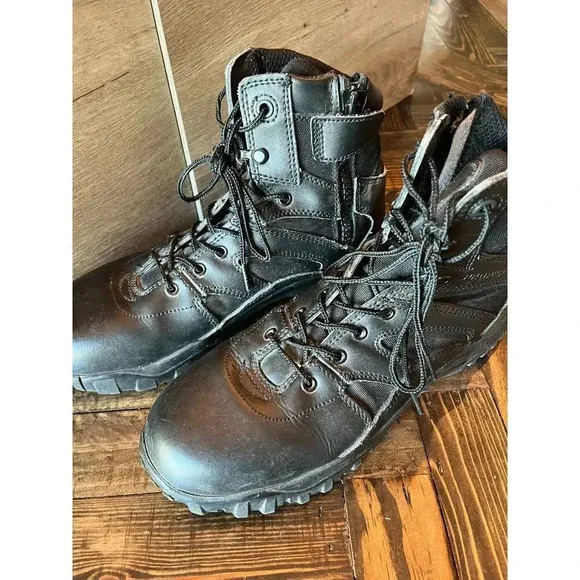 Ariat Propper Men’s 10 Black Combat Boots Work Wear Farm Country Western Outdoor