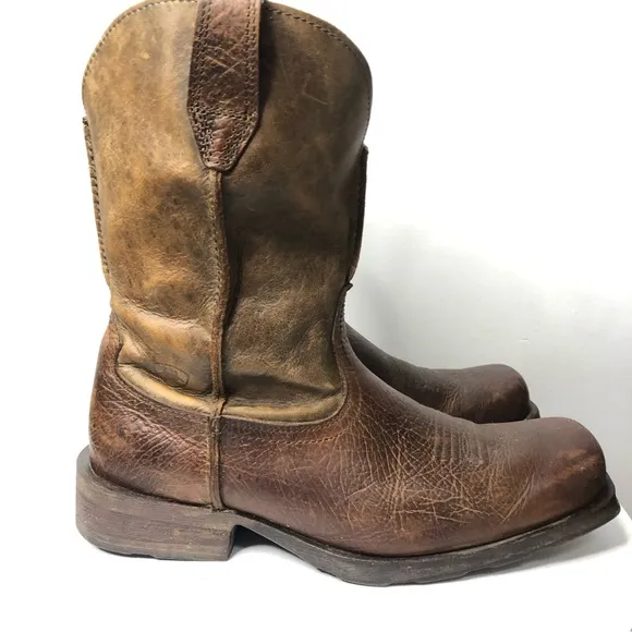 Ariat Rambler Bomber Western Leather Work Cowboy 10002317 Boots SZ 10.5EEE  R1