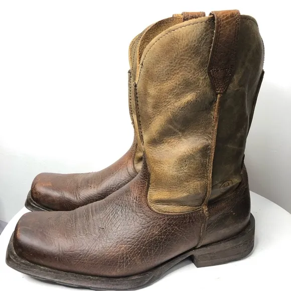 Ariat Rambler Bomber Western Leather Work Cowboy 10002317 Boots SZ 10.5EEE  R1