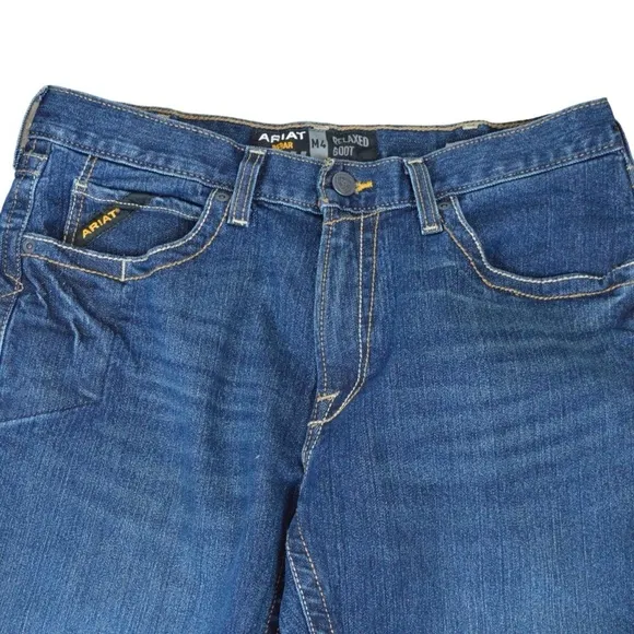 ARIAT Rebar M4 Relaxed DuraStretch Edge Boot Cut Jean Bodie Style 100162290