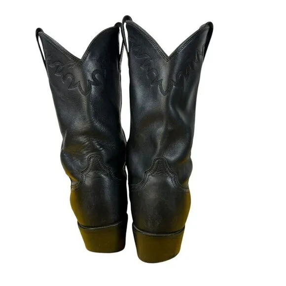Ariat Sedona Western Cowboy Boots Mens Size 12 D Black Leather Lined Style 34601