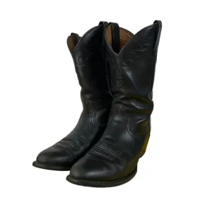 Ariat Sedona Western Cowboy Boots Mens Size 12 D Black Leather Lined Style 34601