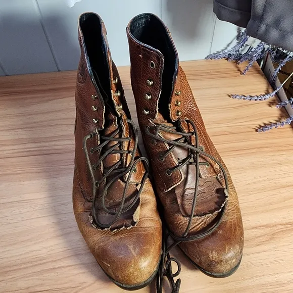 Ariat Size EU 39 Brown Leather Men's Boots