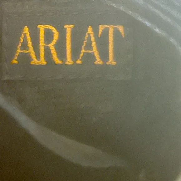 ARIAT WOMENS HERITAGE WESTERN LACER 11 BLACK BOOTS SZ 6.5 EUC