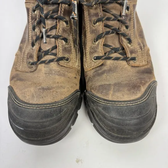 Ariat Work Treadfast Brown Leather Lace up Work Boots