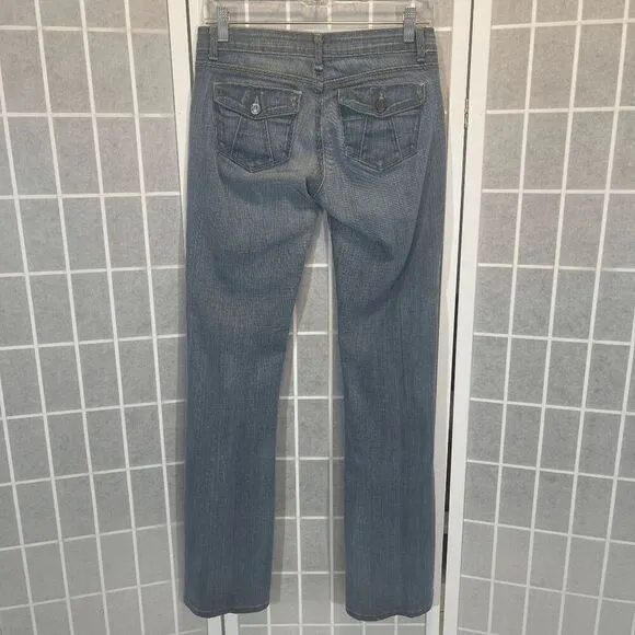 Aristocrat Premium Luxury Denim Jeans Bootcut Medium Wash Made in USA Size 27