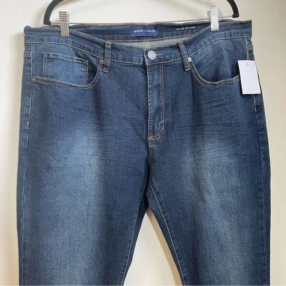 Articles of Society Slim Dylan Men’s Denim Jeans Size 38x32