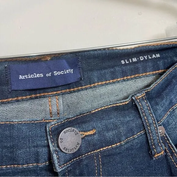 Articles of Society Slim Dylan Men’s Denim Jeans Size 38x32