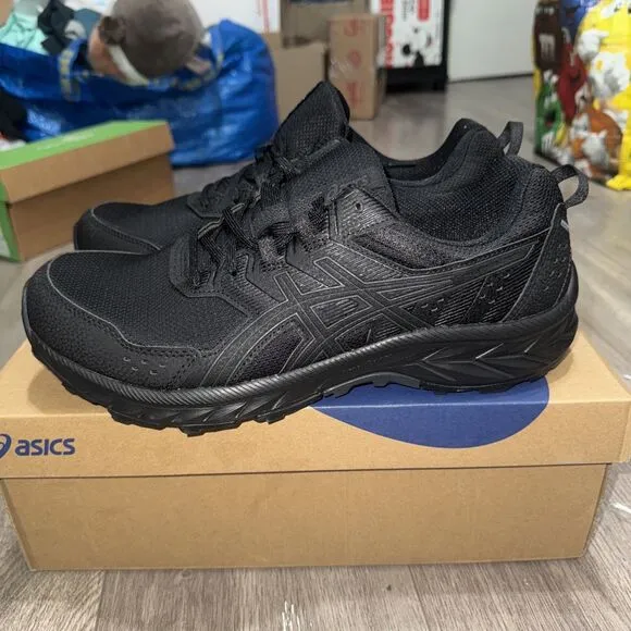 Asics Gel-Venture 9 Mens 11.5 Black 1011B488-001 NWT