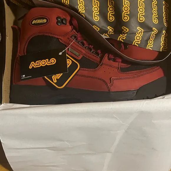 Asolo Deep Red Waterproof Boots