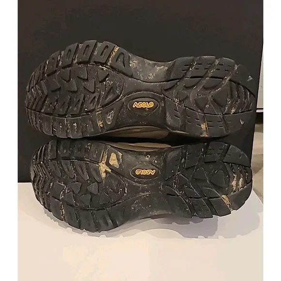 Asolo  Tan Suede Low Hiking Trail Shoes Women's US 7M EU 38