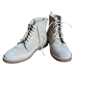 Astroflex 1820 8 Hole Taupe Men’s Boots Suede Leather Crepe Sole 43