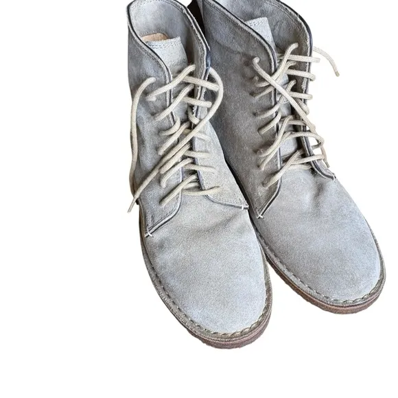 Astroflex 1820 8 Hole Taupe Men’s Boots Suede Leather Crepe Sole 43