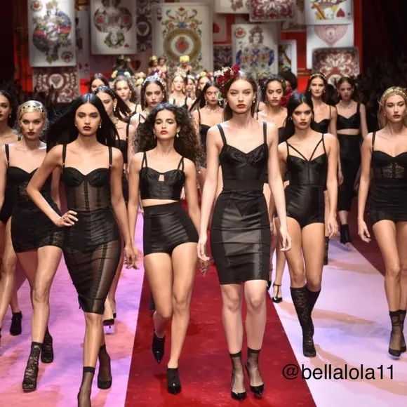 AUTHENTIC DOLCE &amp; GABBANA RUNWAY
