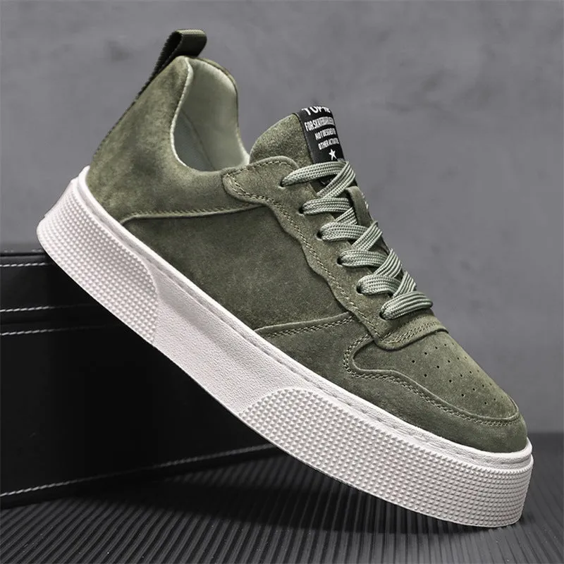 Autumn Men's Breathable Plus Size Size 46 Platform Sneakers All-matching Fashion Casual Sports Men's Shoes