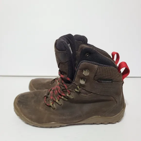 B27 Vivobarefoot Tracker II FG Womens Brown Hiking Boots Waterproof Shoes sz 35L
