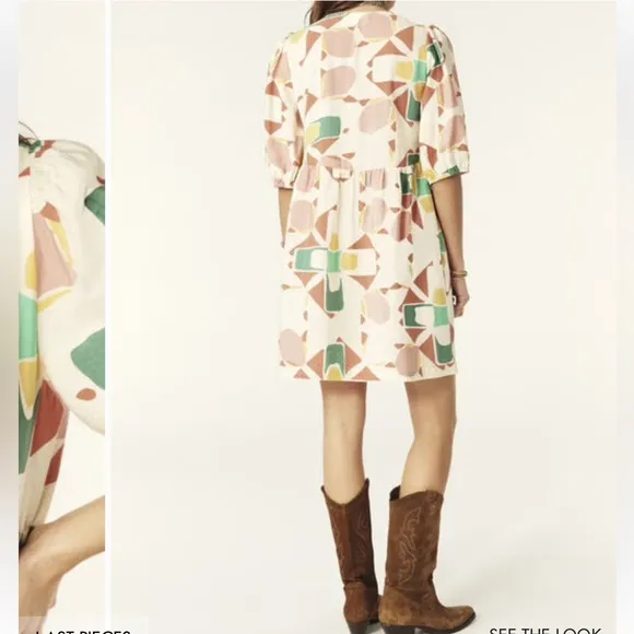 BA&amp;SH ARANCIA Short loose dress