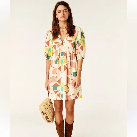 BA&amp;SH ARANCIA Short loose dress