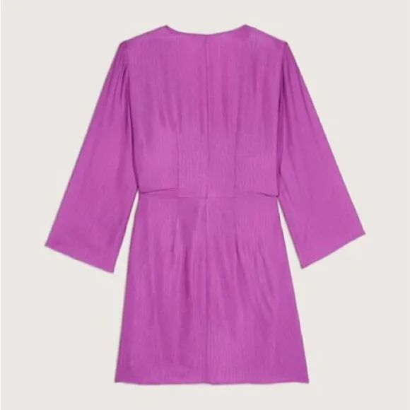 BA&amp;SH NWT GOTHIE DRESS IN VIOLET SIZE M