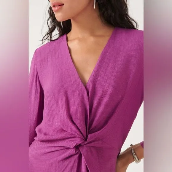 BA&amp;SH NWT GOTHIE DRESS IN VIOLET SIZE M