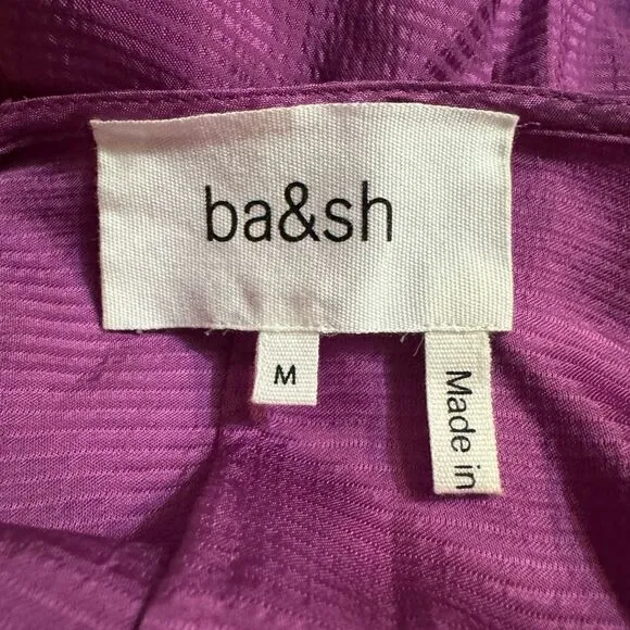BA&amp;SH NWT GOTHIE DRESS IN VIOLET SIZE M