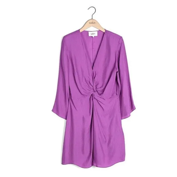BA&amp;SH NWT GOTHIE DRESS IN VIOLET SIZE M