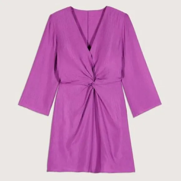 BA&amp;SH NWT GOTHIE DRESS IN VIOLET SIZE M