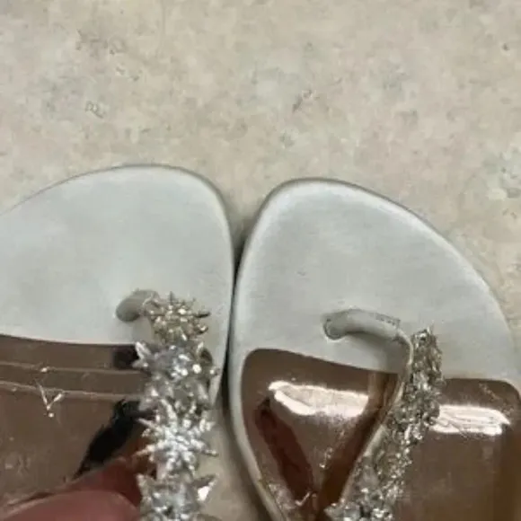 Badgley Mischa‎ Tate Platino Crystal Dress Sandal