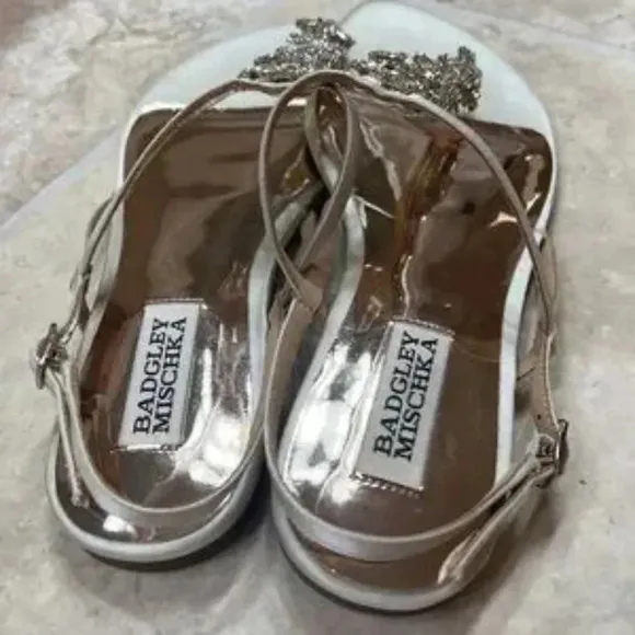 Badgley Mischa‎ Tate Platino Crystal Dress Sandal