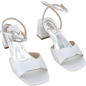 Badgley Mischka Heeled Sandal in Soft White for Women - Size 9