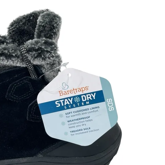 Baretraps Augustina Waterproof Womens Winter Ankle Boots Size 5M