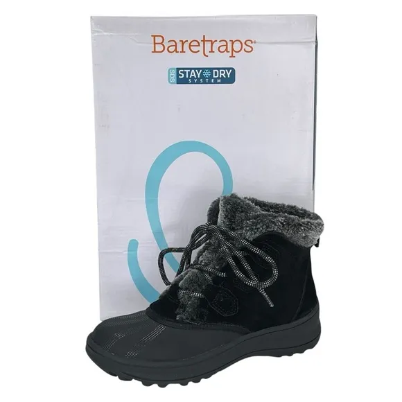 Baretraps Augustina Waterproof Womens Winter Ankle Boots Size 5M
