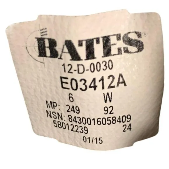 Bates E03412A 6W Womens Tactical Boots Leather/Nylon Upper Work Hiking USA New