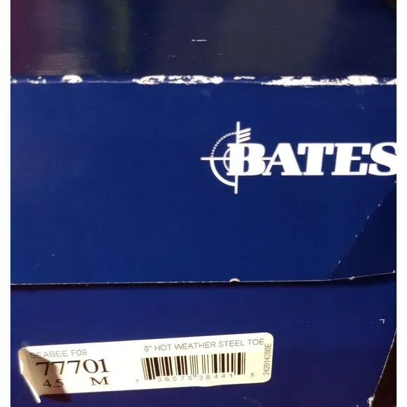 Bates Women's Size 4.5 M Seebee Steel Toe Safety Footwear - NWT