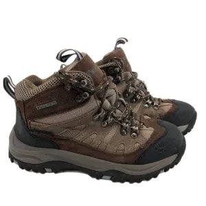 BearPaw Brown Suede Waterproof Boots | Kid's Size 6