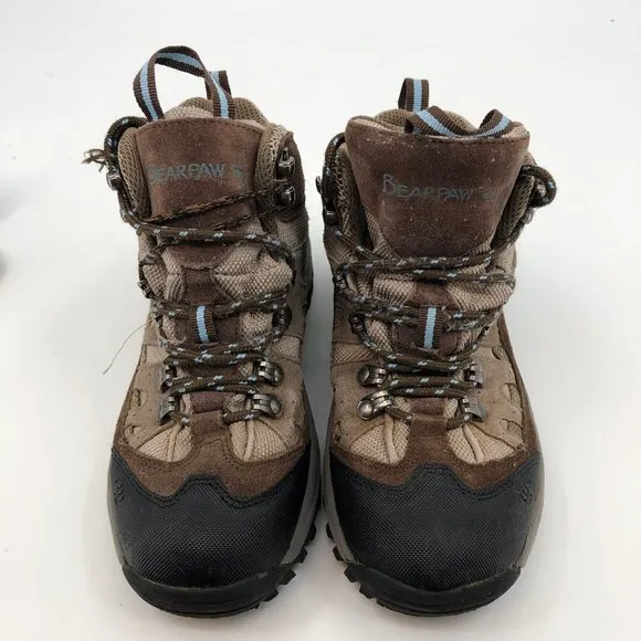 BearPaw Brown Suede Waterproof Boots | Kid's Size 6