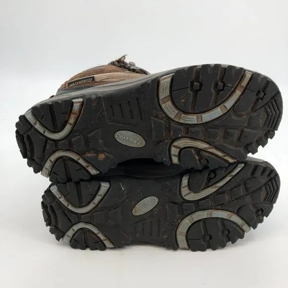 BearPaw Brown Suede Waterproof Boots | Kid's Size 6