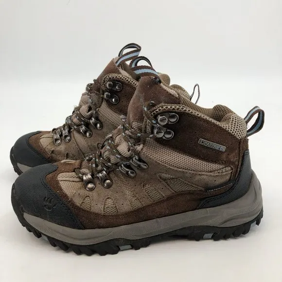 BearPaw Brown Suede Waterproof Boots | Kid's Size 6