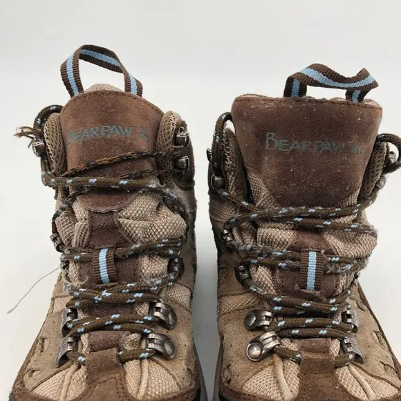 BearPaw Brown Suede Waterproof Boots | Kid's Size 6