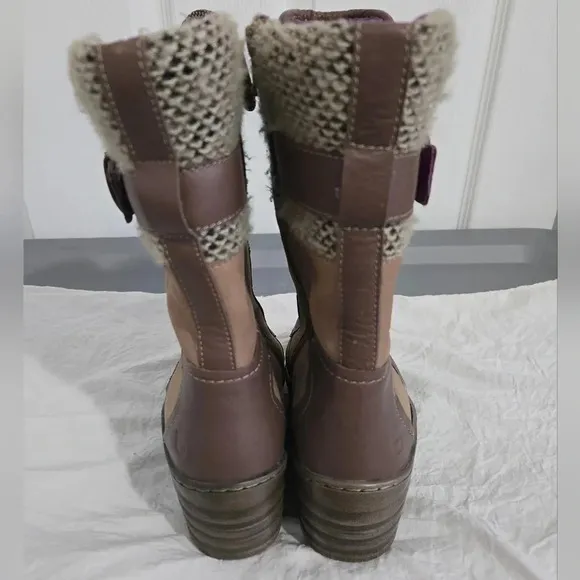 Bionica Garland Waterproof Boots Women's 8.5 Winter Rain Mid Height