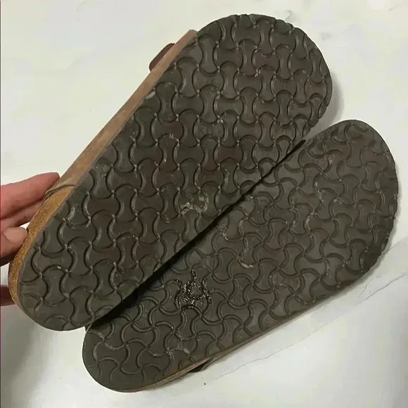 Birkenstock Brown Leather Sandals