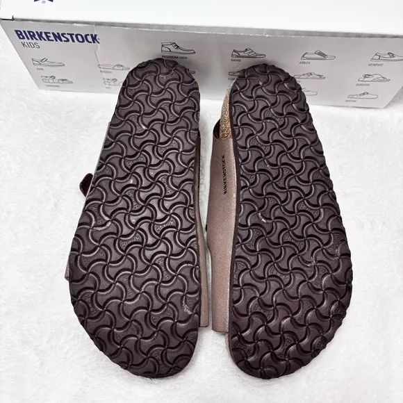 Birkenstock Kids Brown Sandals Roma Kids  Mocha Narrow Fit Size 33 / 2