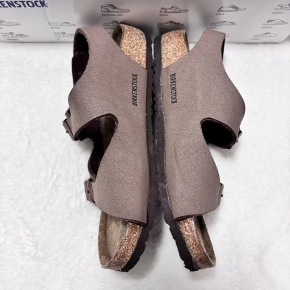 Birkenstock Kids Brown Sandals Roma Kids  Mocha Narrow Fit Size 33 / 2