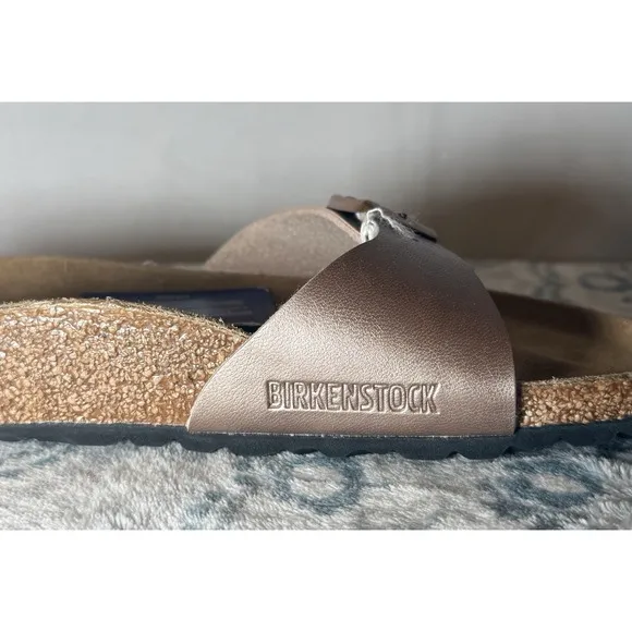 Birkenstock Madrid Birko- Flor Women's Sandals Cooper Size 37 US 6 Single Buckle